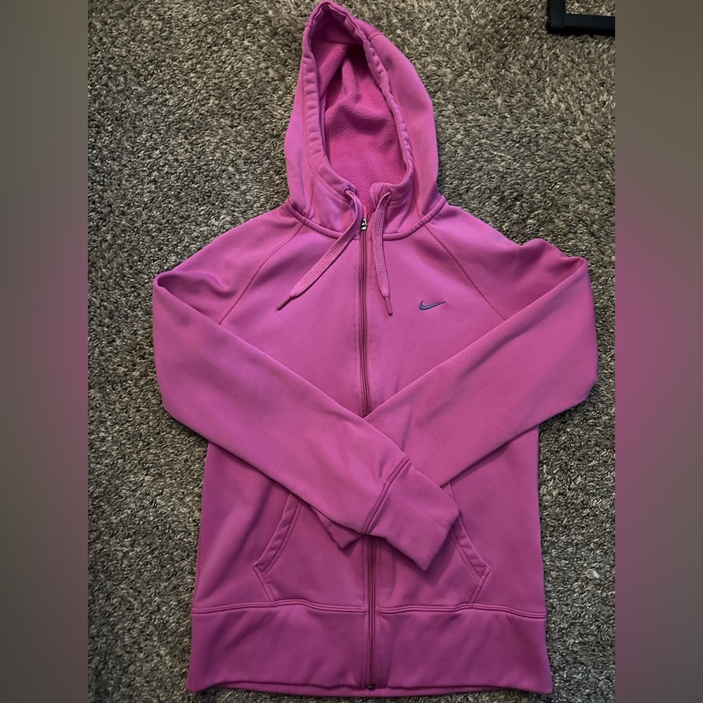 Nike Therma-Fit purple jacket